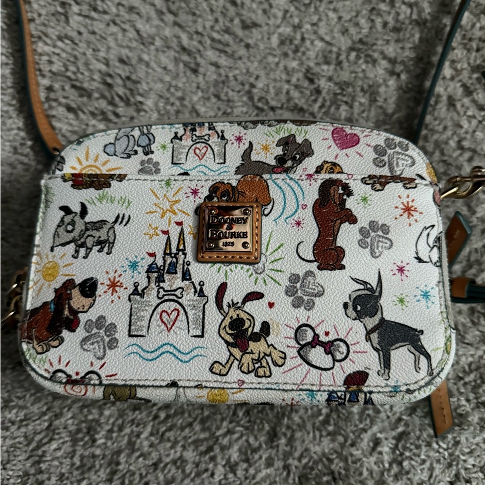 Dooney & Bourke White Disney Dogs Crossbody